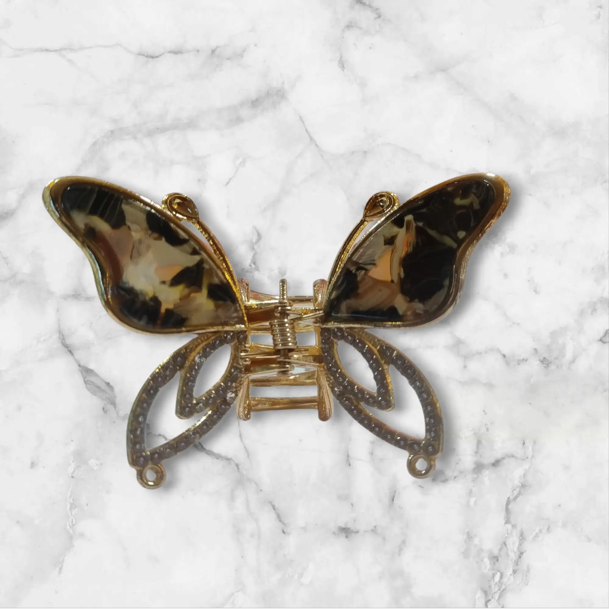 Hebilla Mariposa Dorada